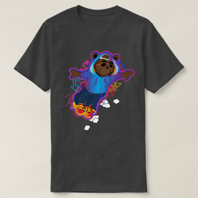 Camiseta Supa Dupa Fly Bear (Diseño del anverso)