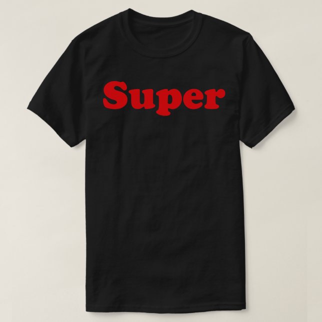 Camiseta Super 1 (Diseño del anverso)