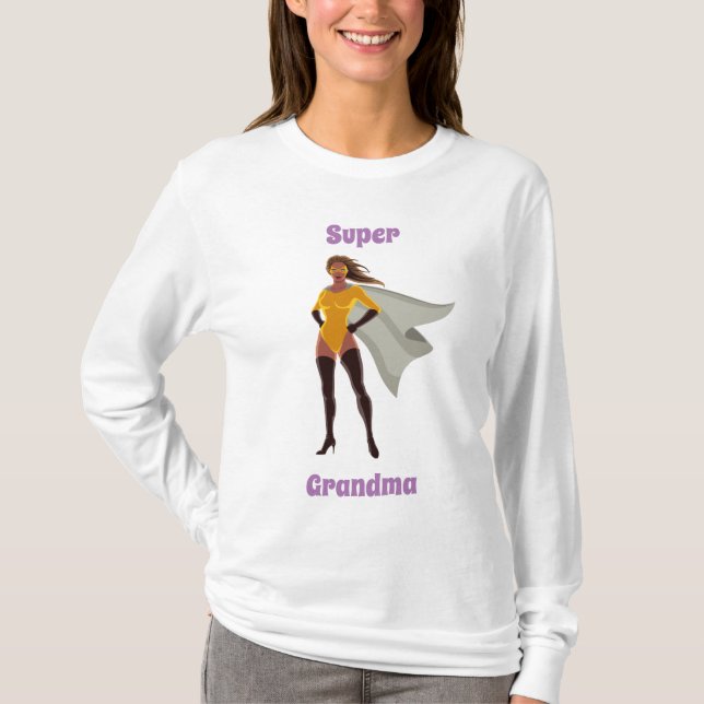 Camiseta Super Abuela (Anverso)