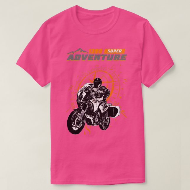 Camiseta Super Adventure KTM 1290  (Diseño del anverso)