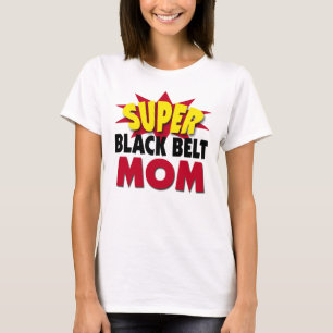Camiseta Super Black Belt Mom