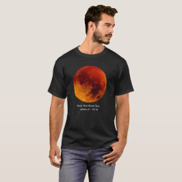 Camiseta Super Blue Blood Moon 2018