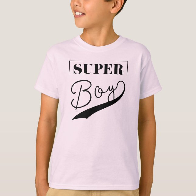Camiseta Super Boy (Anverso)