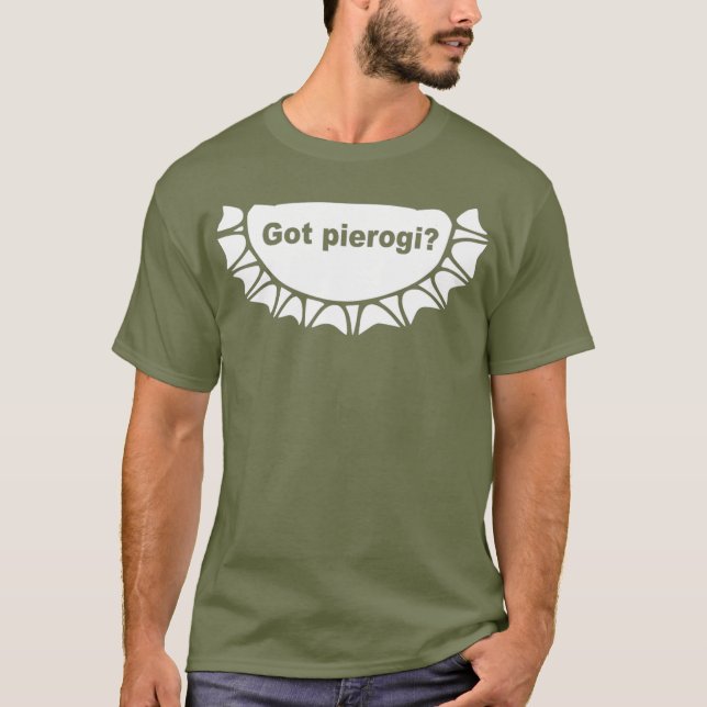 Camiseta Super comida polaca para Pierogi (Anverso)