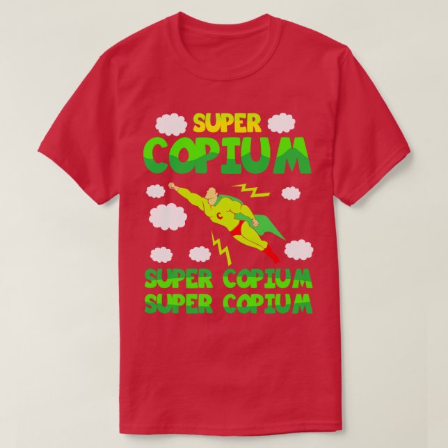 Camiseta Super Copio (Diseño del anverso)
