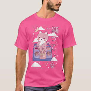 Camiseta Super Cute Anime Vaporwave Kawaii Fo