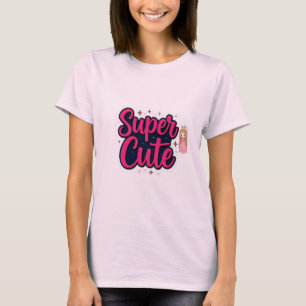 Camiseta Super Cute Heart Women's T-Shirt Adorable Aesthe