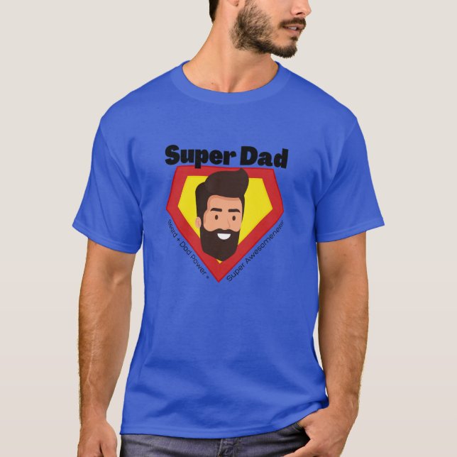 CAMISETA SUPER DAD (Anverso)
