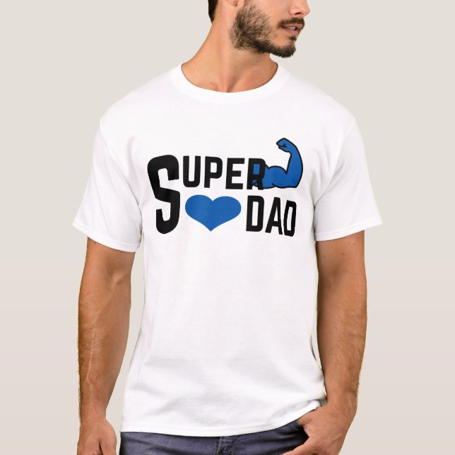 CAMISETA SUPER DAD (Anverso)