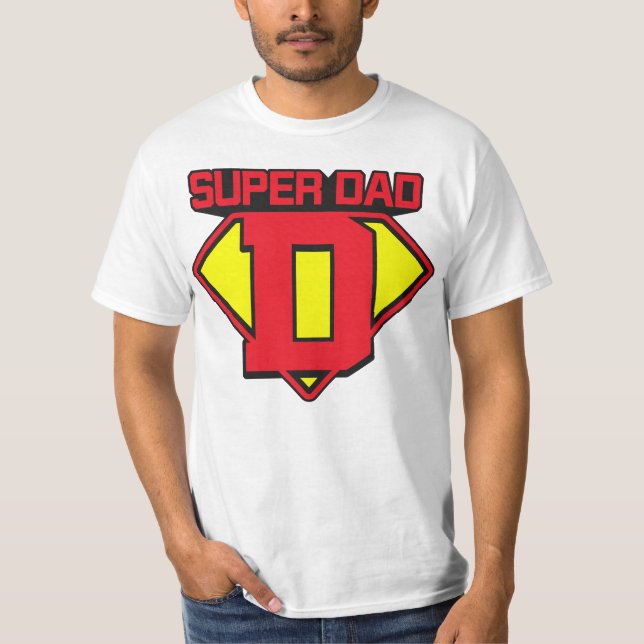 Camiseta Super Dad 🦸 ‍ ♂️ 💪 (Anverso)