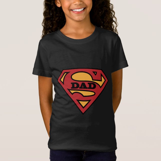 Camiseta Super Dad Emblem (Anverso)