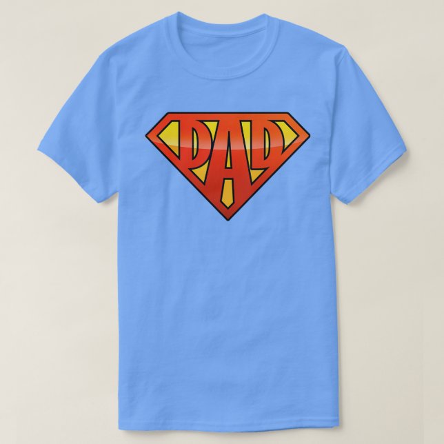 Camiseta Super DAD padres día 1 (Diseño del anverso)