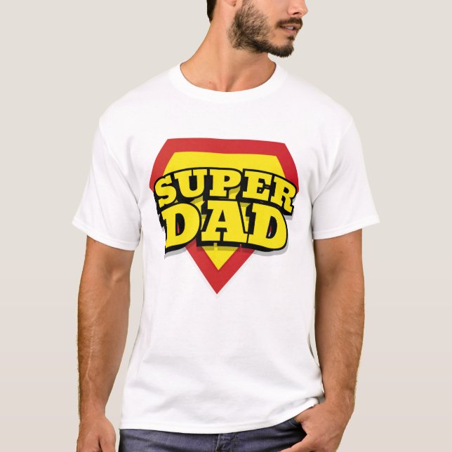 Camiseta Super Dad T-Shirt (Anverso)