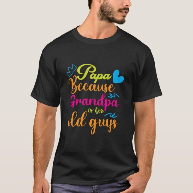 Camiseta Super Dad: Última colección de té gráfico de héroe (Anverso)