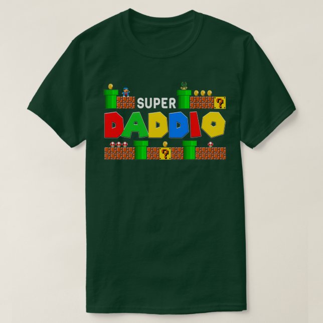 Camiseta Super Daddio, Día de los Padres (Diseño del anverso)