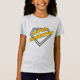 Camiseta Super Daughter Emblem T-Shirt