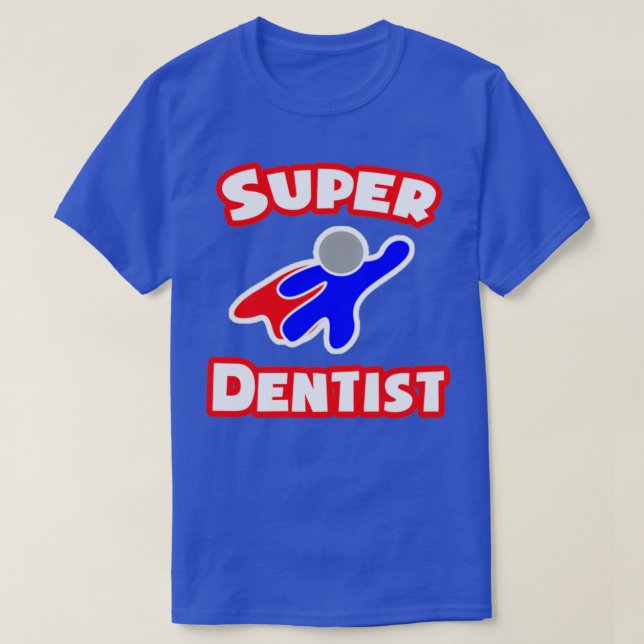 Camiseta Super Dentista (Diseño del anverso)