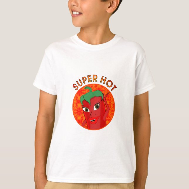 Camiseta Super Diva de Pepper Caliente (Anverso)