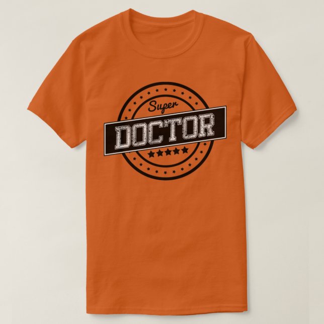 CAMISETA SUPER DOCTOR 2 (Diseño del anverso)