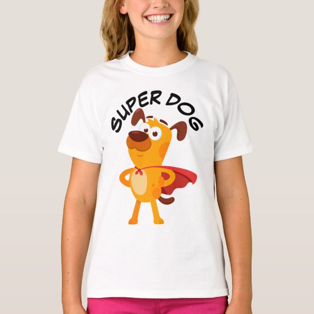 Camiseta Super Dog Kids  (Anverso)