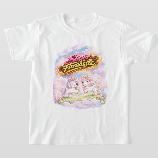 Camiseta Super Fantastic Unicorn Time (Distribución)