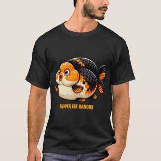 Camiseta SUPER FAT RANCHU© Ranchu de Alta Calidad Pez Dora