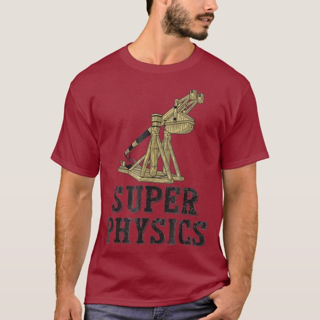 Camiseta    Super Física de ScienceTrebuchet (Anverso)