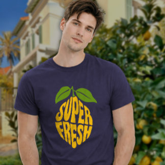 Camiseta Super fresh lemon fun summer graphic