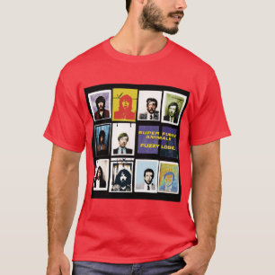 Camiseta Super Furry Animals familia Fuzzy Logic