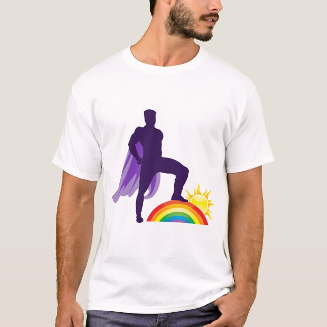Camiseta Super Gay (Anverso)