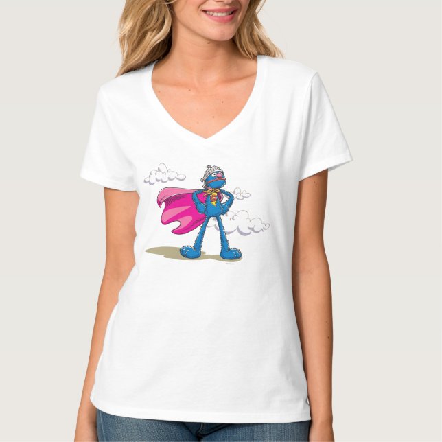 Camiseta Super Grover (Anverso)