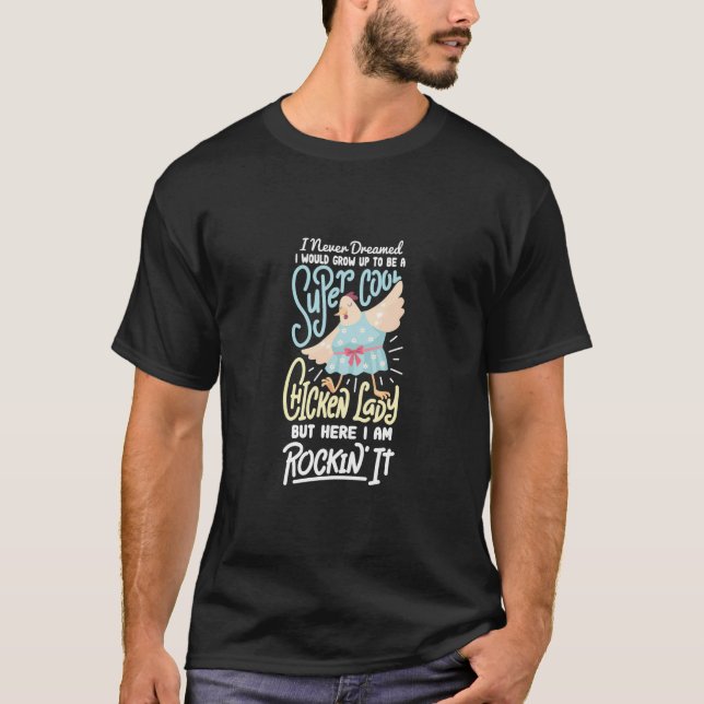 Camiseta Super Guay Chicken Lady (Anverso)