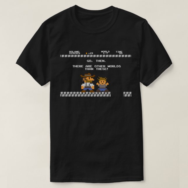 Camiseta Super Gunslinger Bros. (Diseño del anverso)