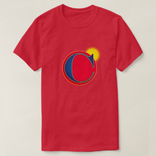 Camiseta Super Hero "C" Insignia