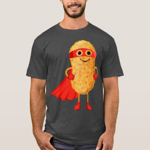 Camiseta Super Hero Chicken Nuggets Gracioso Hombre De Nugg