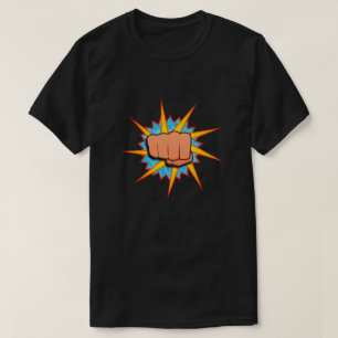 Camiseta Super Hero Fist Insignia