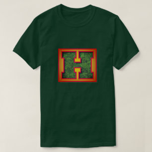 Camiseta Super Hero "H" Insignia