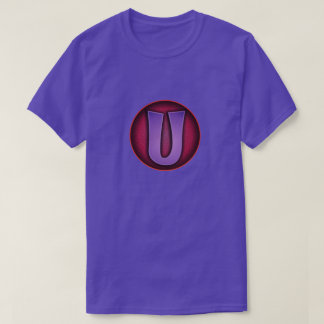 Camiseta Super Hero "U" Insignia