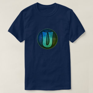 Camiseta Super Hero "U" Insignia