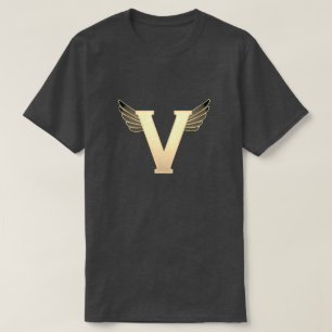 Camiseta Super Hero "V" Insignia