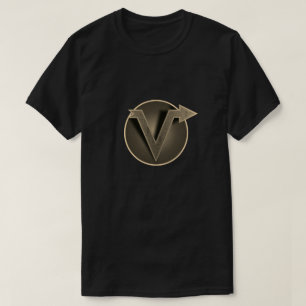 Camiseta Super Hero "V" Insignia