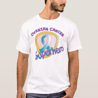 Camiseta Super héroe del cáncer ovárico