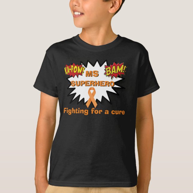 Camiseta Super héroe del ms (Anverso)