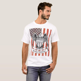 Camiseta Super héroe estadounidense y veterano Personalizad