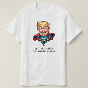 Camiseta Super Héroe Trump