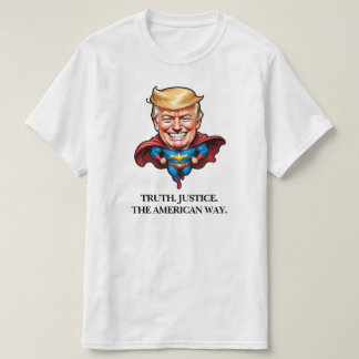 Camiseta Super Héroe Trump