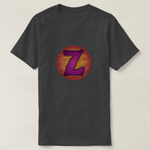 Camiseta Super héroe "Z" Insignia