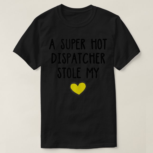 Camiseta Super Hot 911 Dispatcher robó a mi esposa Valen (Diseño del anverso)