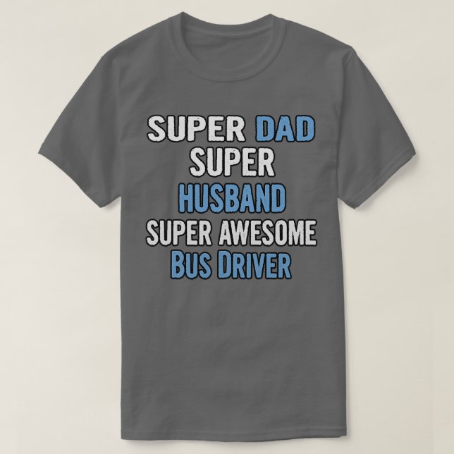 Camiseta Super Husband de Super Dad (Diseño del anverso)
