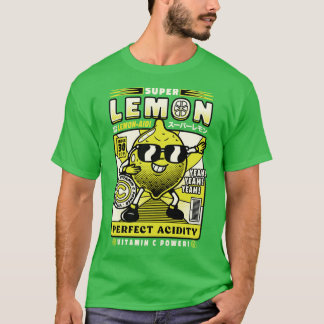 Camiseta Super Lemon Power Funny Fruit by Tobe Fonseca